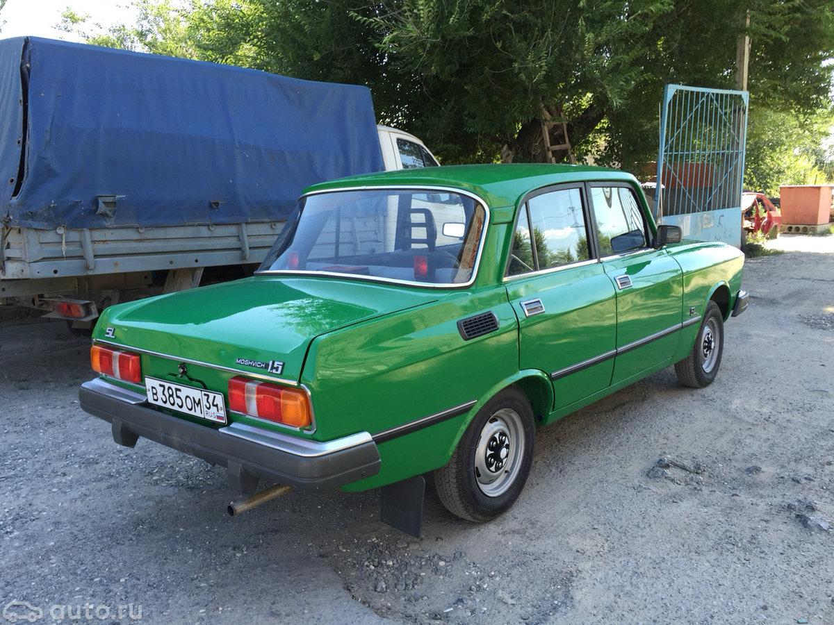 1986 Москвич 2140 SL 1.5 л / 75 л.с. - 1 хозяин, Пробег 8000 км - АвтоГурман